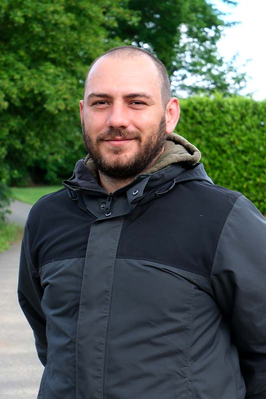 Baptiste Martin, jardinier au golf du Sporting Club Vichy