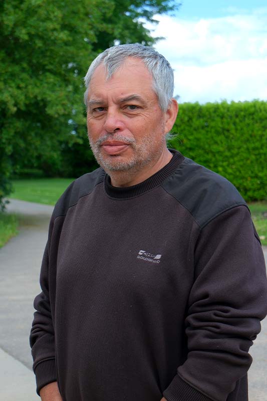 Pascal Estebanez jardinier au golf du Sporting Club Vichy
