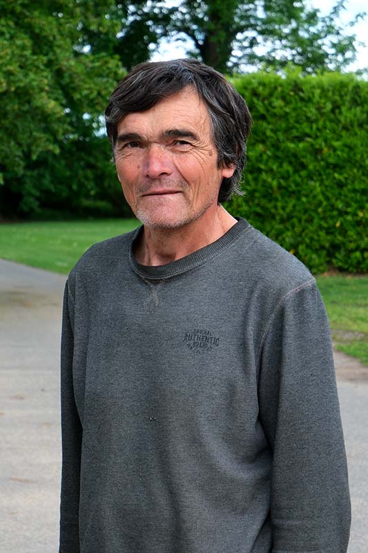 Thierry Audibert, jardinier au golf du Sporting Club Vichy